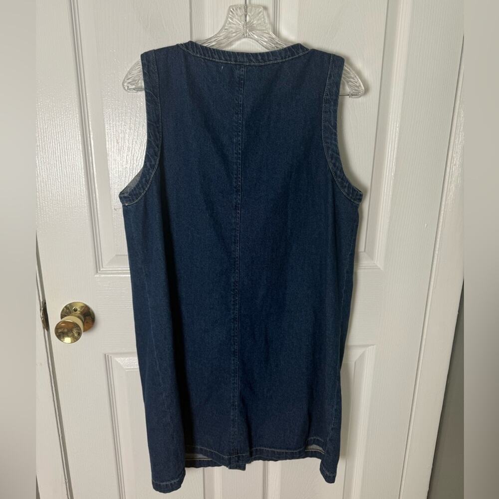 Reformation Tropez Denim Mini Dress 12 - Picture 5 of 9